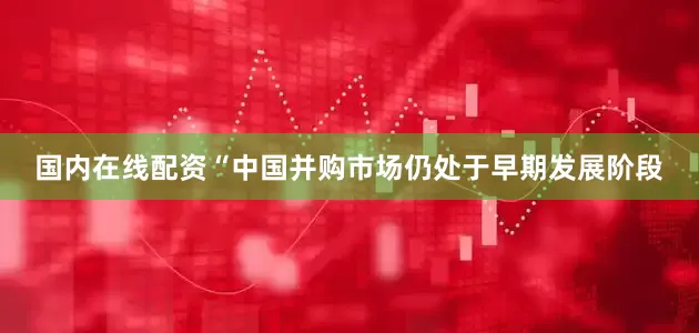 国内在线配资“中国并购市场仍处于早期发展阶段